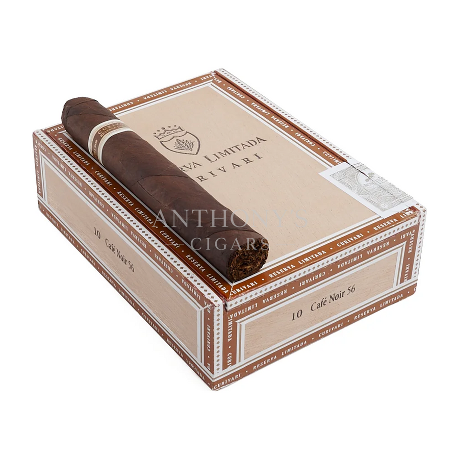 Curivari Reserva Limitada Café Noir 56 cigar box closed