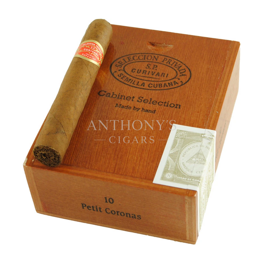 Curivari Seleccion Privada Coronations Petit Coronas cigar box closed