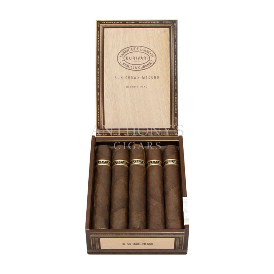 Curivari Sun Grown Maduro 450 cigar box