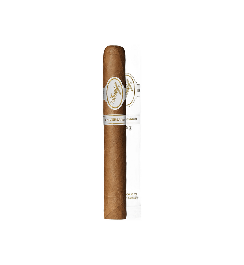 Davidoff Aniversario Aniversario No. 3 Tubo Pack of 3