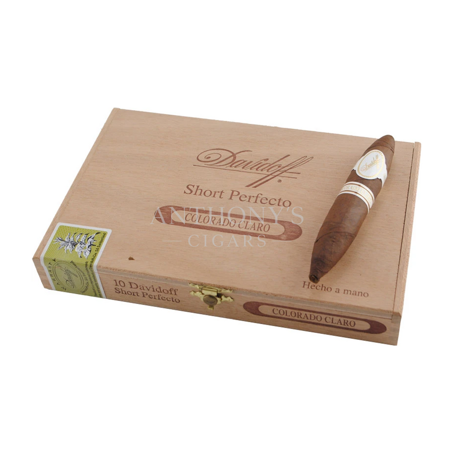 Davidoff Colorado Claro Short Perfecto CC cigar box closed