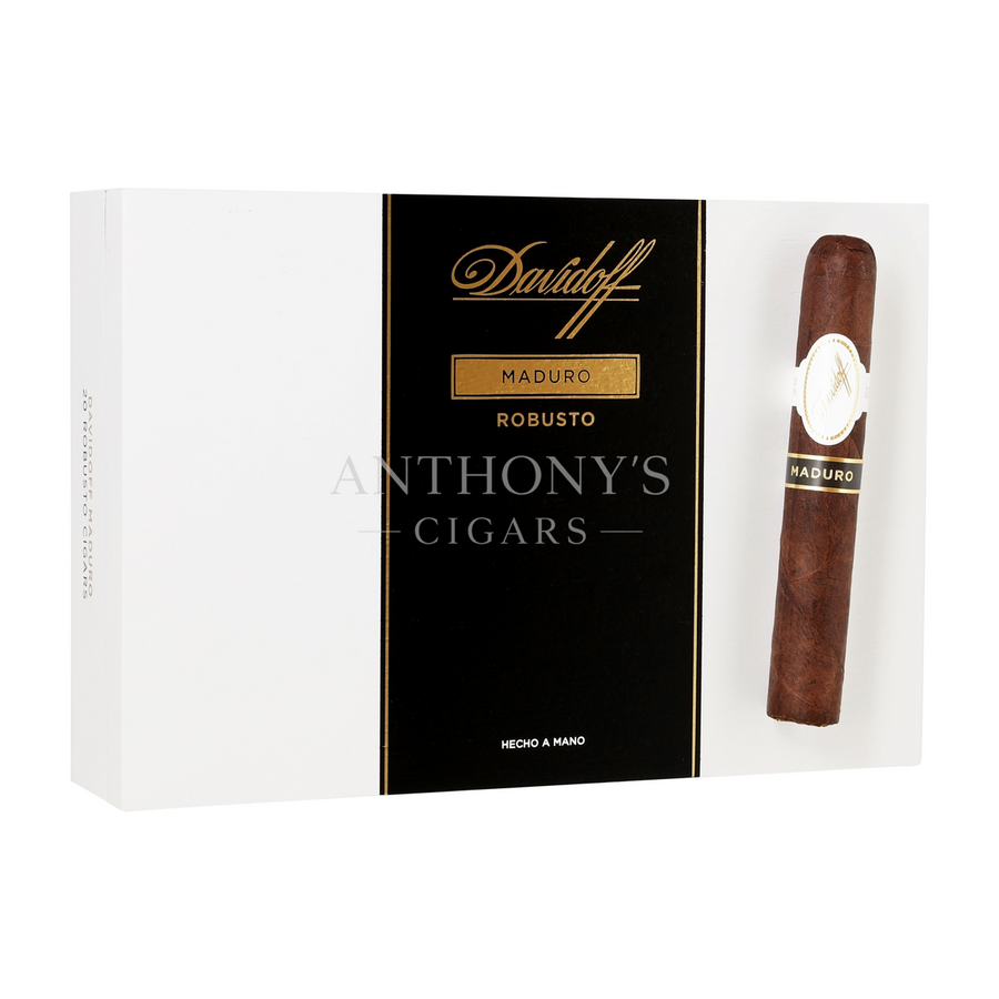 Davidoff Maduro Series Robusto cigar box closed