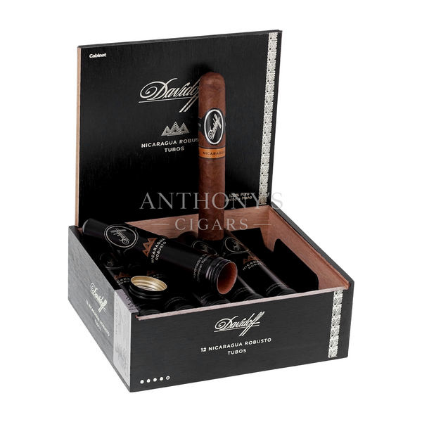 Davidoff Nicaragua Robusto Tubo cigar box