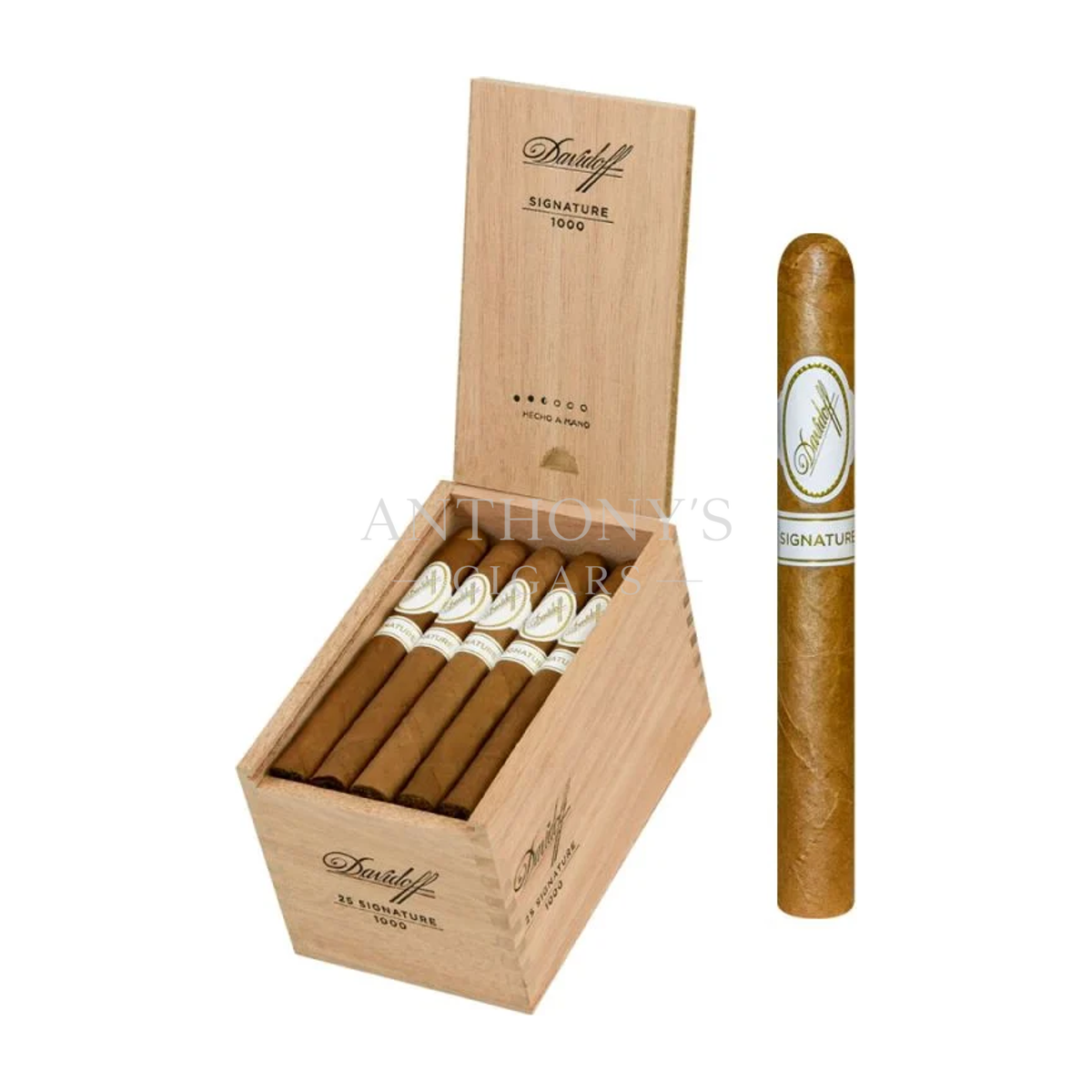 Davidoff Signature 1000 cigar box
