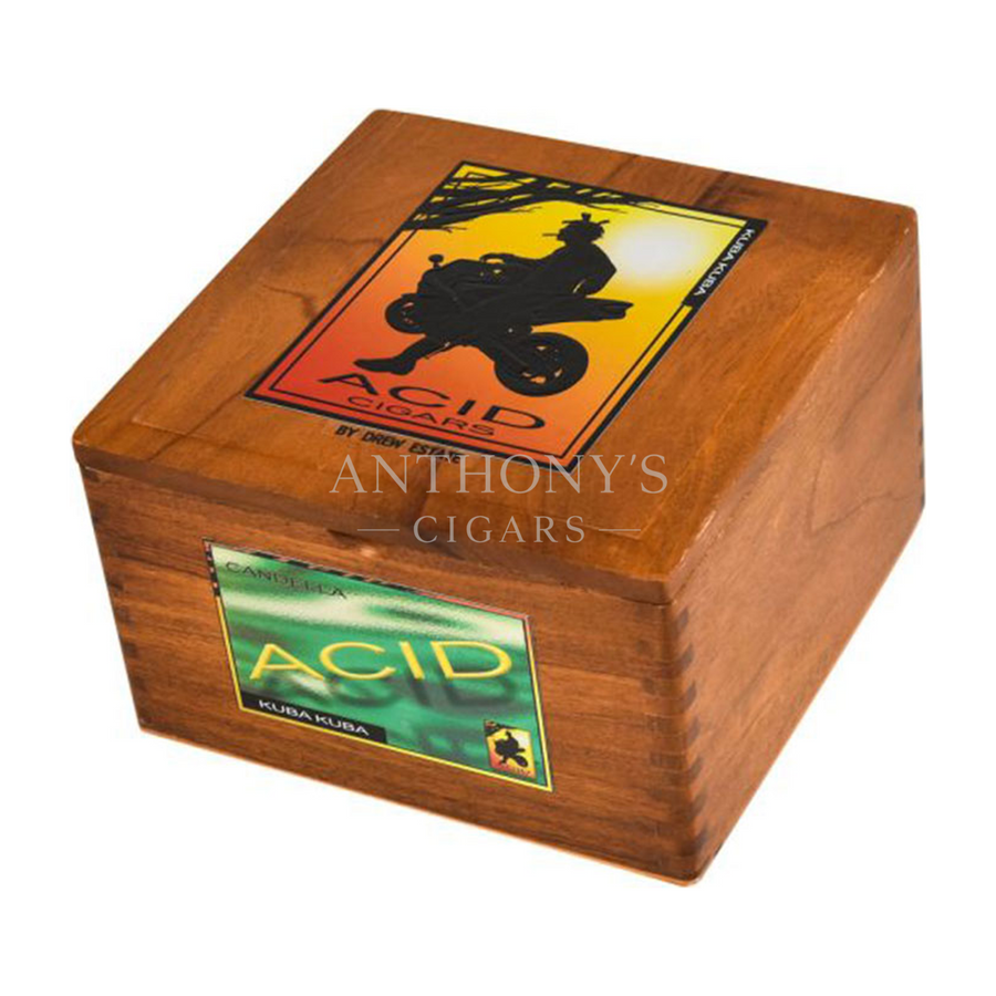 Drew Estate ACID Kuba Candela cigar box closed