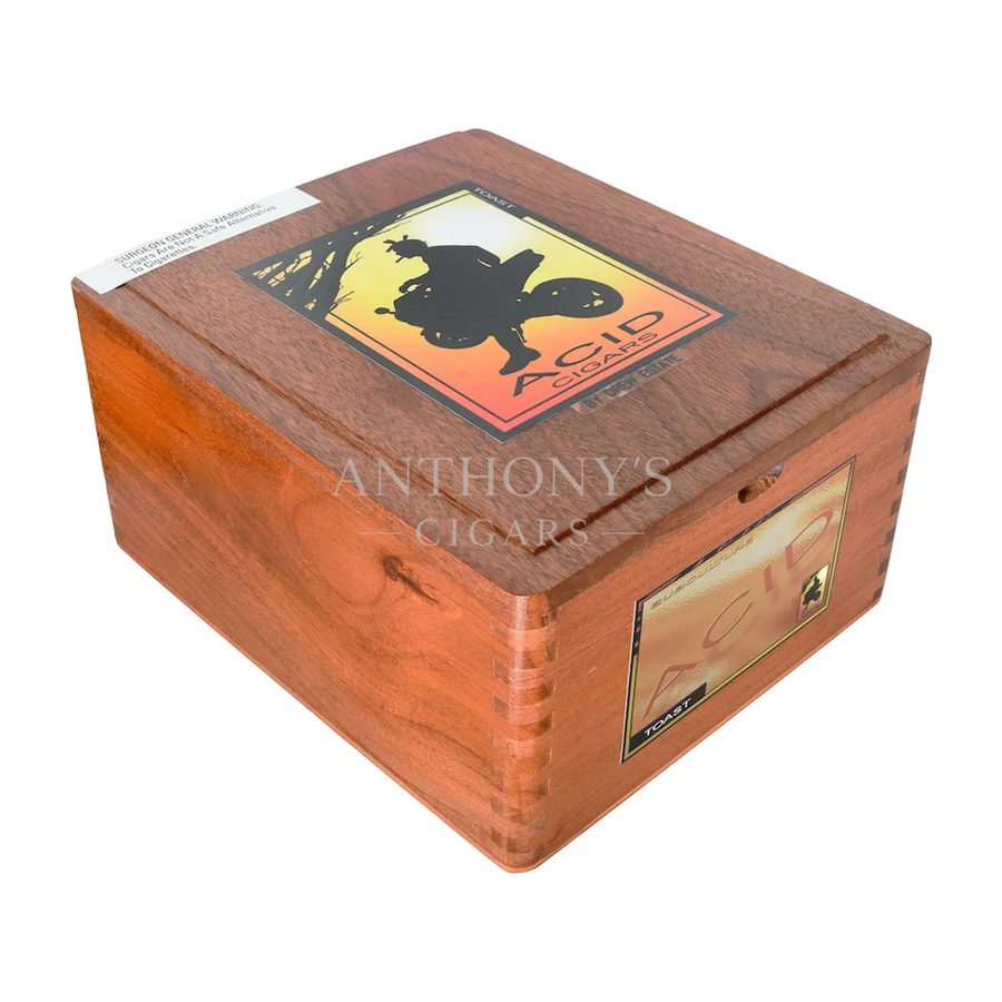 Drew Estate ACID Toast cigar box closed