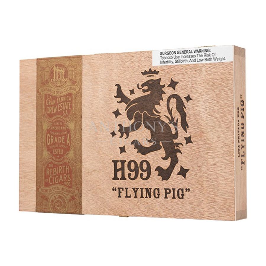 Drew Estate Liga Privada Flying Pig H99 cigar box closed