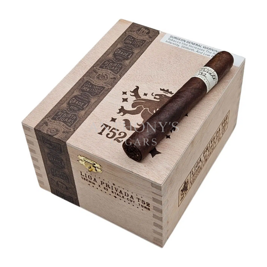 Drew Estate Liga Privada T52 Toro cigar box closed