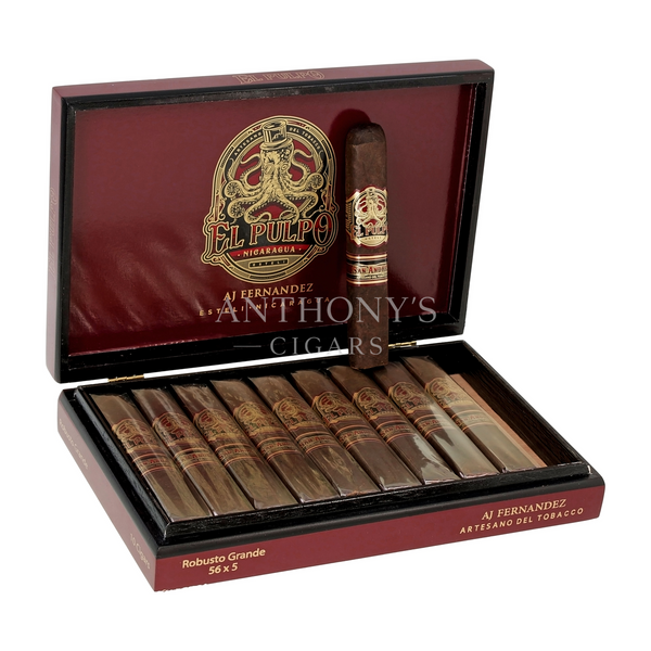 Artesano Del Tobacco El Pulpo Robusto Grande cigar box