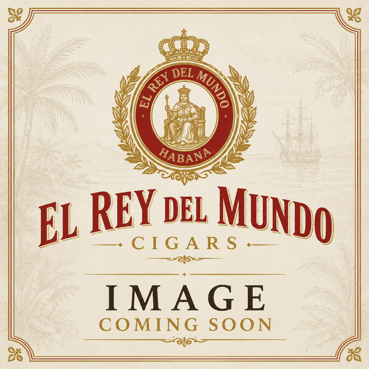 El Rey Del Mundo Naturals Robusto En Vidrio