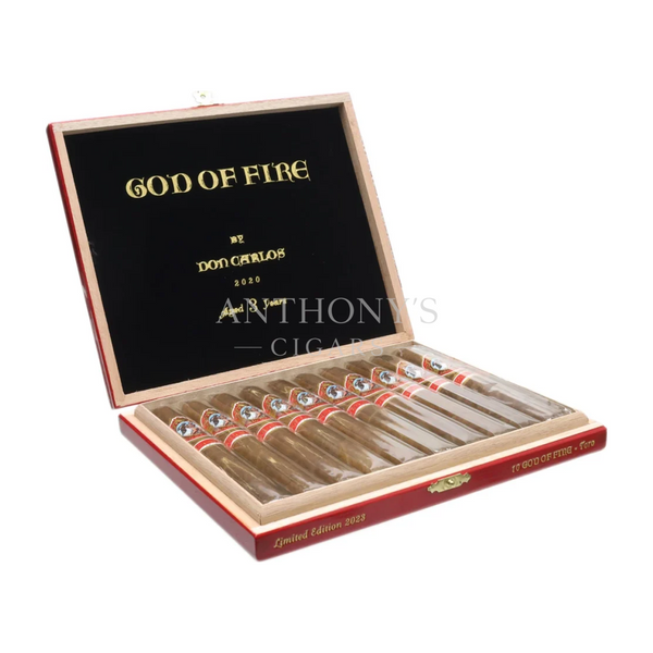God of Fire by Don Carlos Toro cigar box
