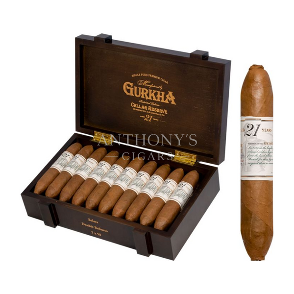 Gurkha Cellar Reserve 21 Year Kraken cigar box