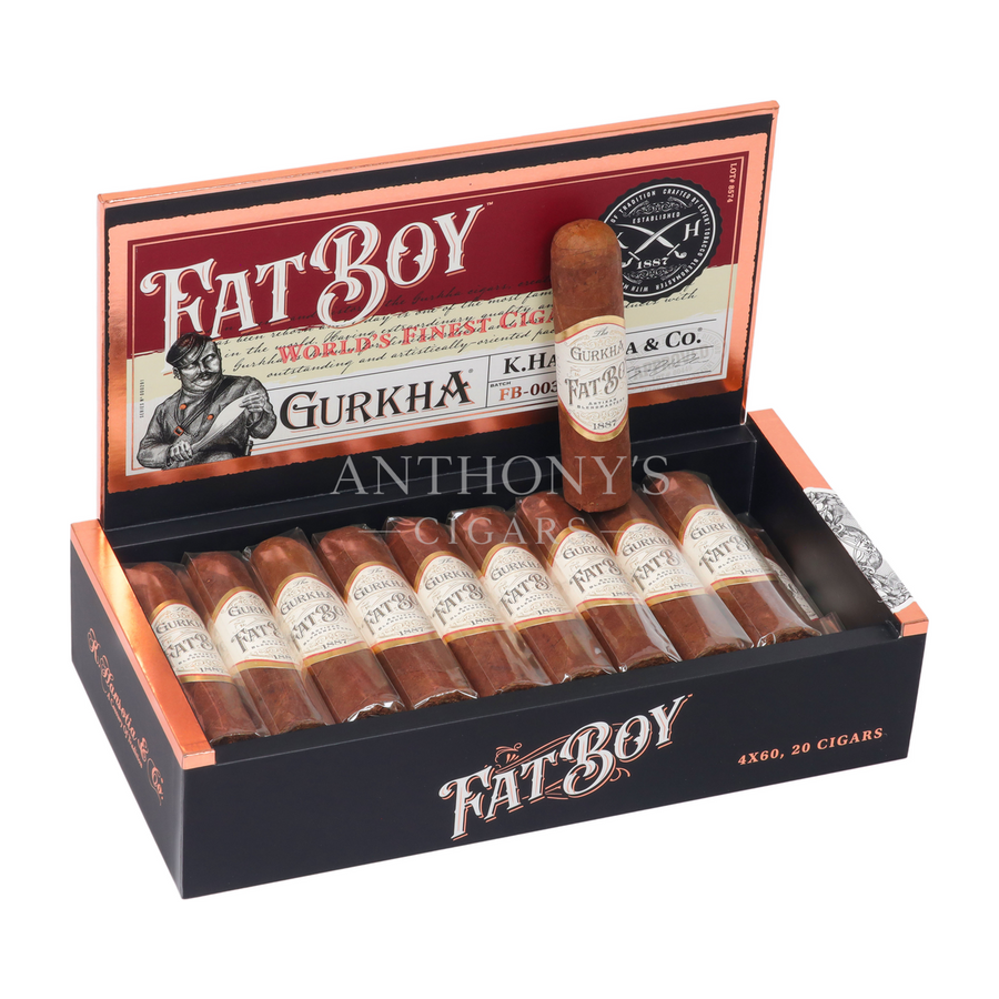 Gurkha Fat Boy 4 x 60 cigar box
