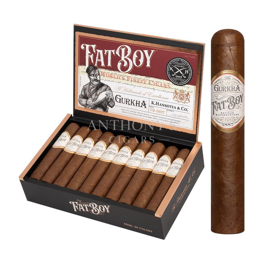 Gurkha Fat Boy 6 x 66 cigar box