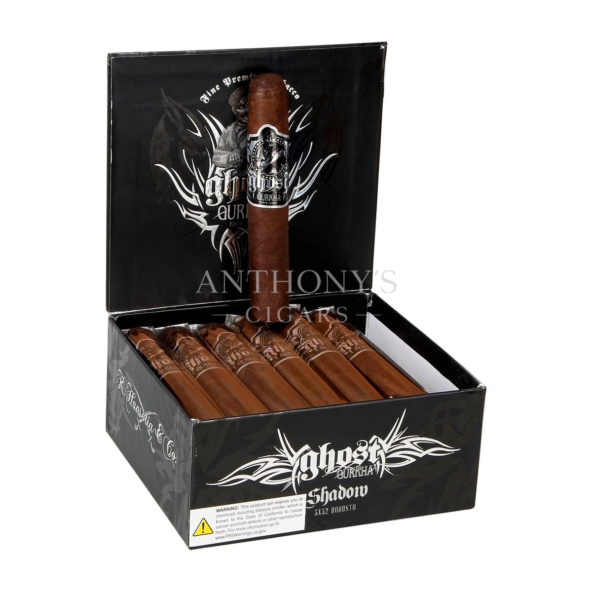Gurkha Ghost Shadow cigar box