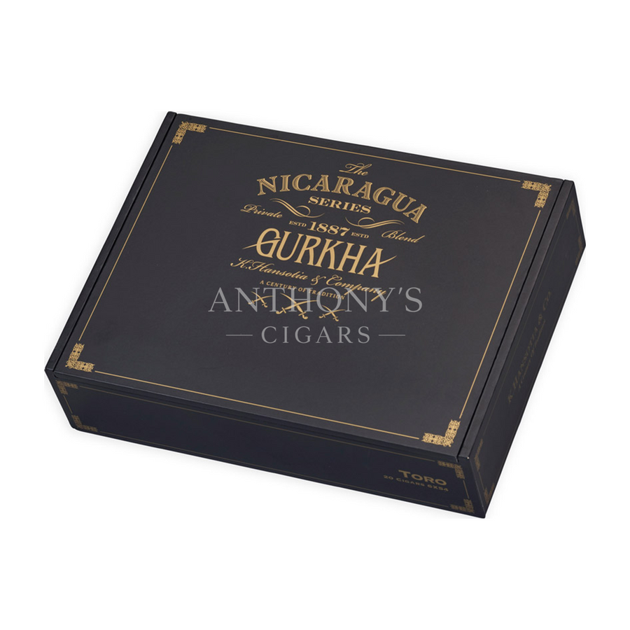 Gurkha Nicaragua Series Robusto cigar box closed