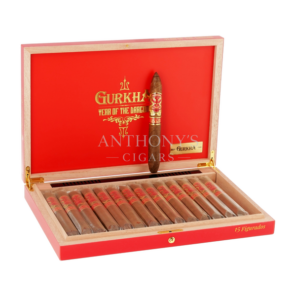 Gurkha Year of the Dragon Figurado cigar box