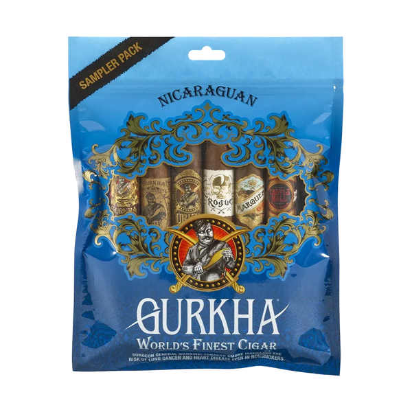 Gurkha Fresh Pack Samplers Blue Nicaragua Toro