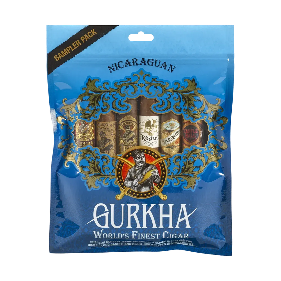 Gurkha Fresh Pack Samplers Blue Nicaragua Toro