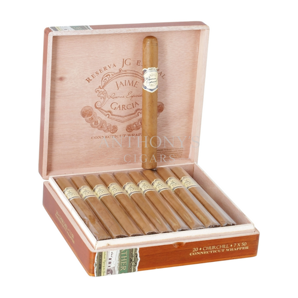 Jaime Garcia Connecticut Churchill cigar box