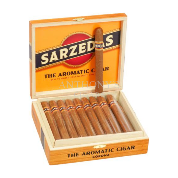 JC Newman Sarzedas Corona cigar box