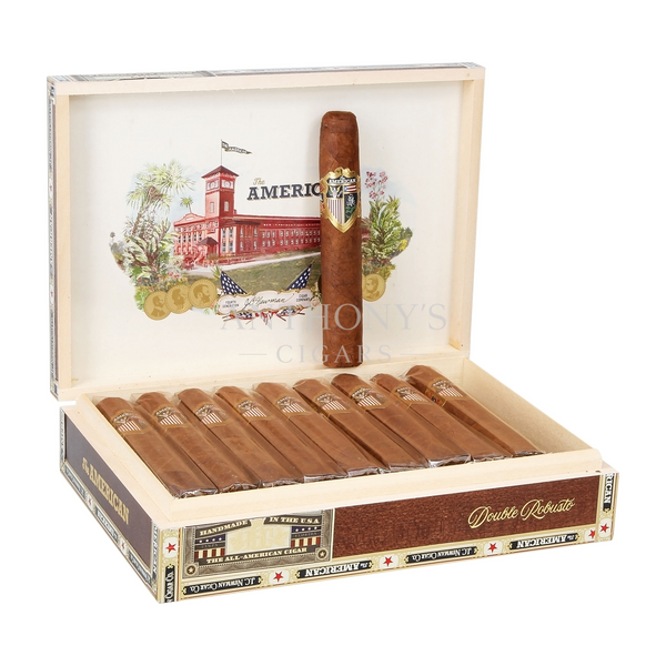 JC Newman The American Double Robusto cigar box