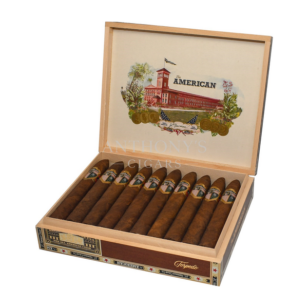 JC Newman The American Torpedo cigar box