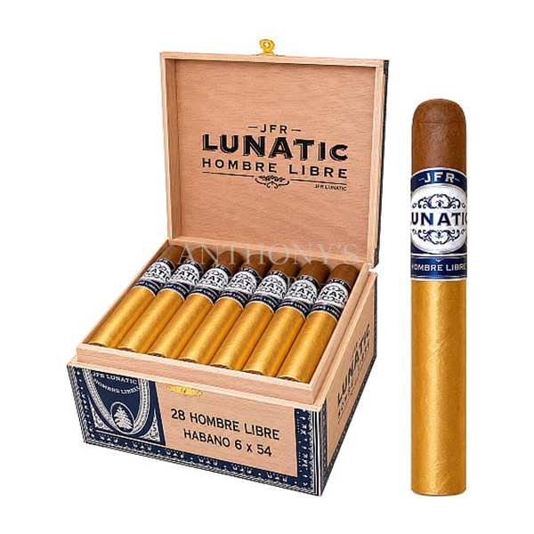 JFR Lunatic Habano Hombre Libre cigar box
