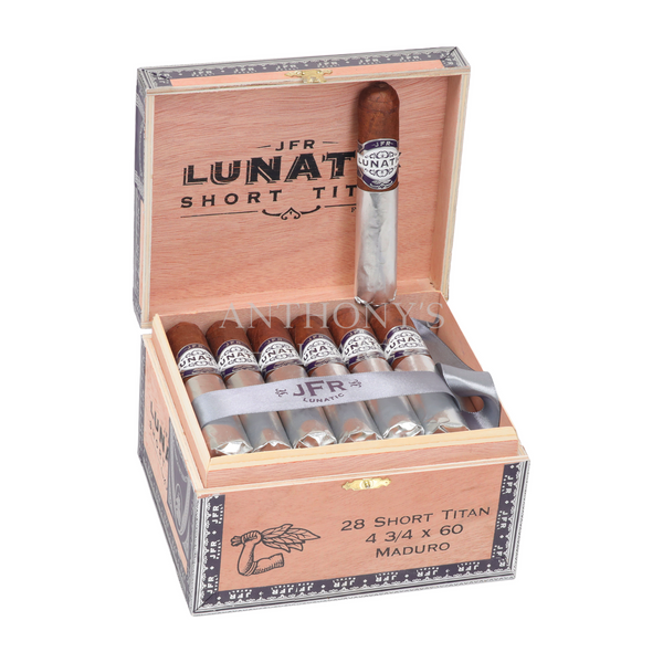 JFR Lunatic Maduro Short Titan cigar box