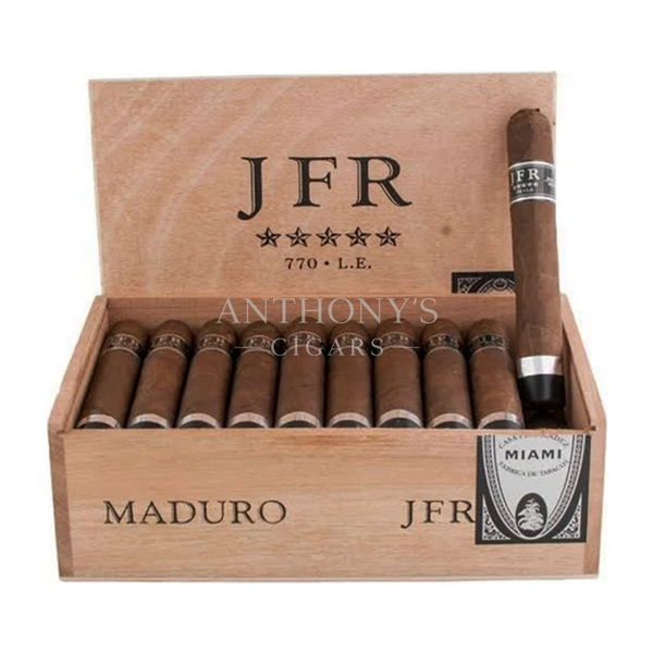 JFR Maduro 770 cigar box