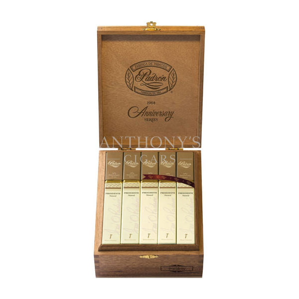Padron 1964 Anniversary Presidente Natural (Square Tubos) cigar box