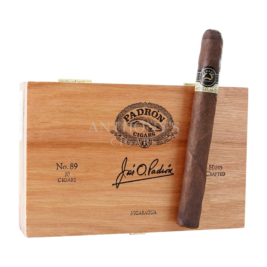 Padron Black No. 89 2018 TAA Exclusive Maduro cigar box closed