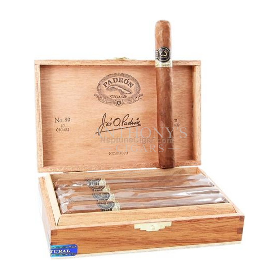 Padron Black No. 89 2018 TAA Exclusive Natural cigar box
