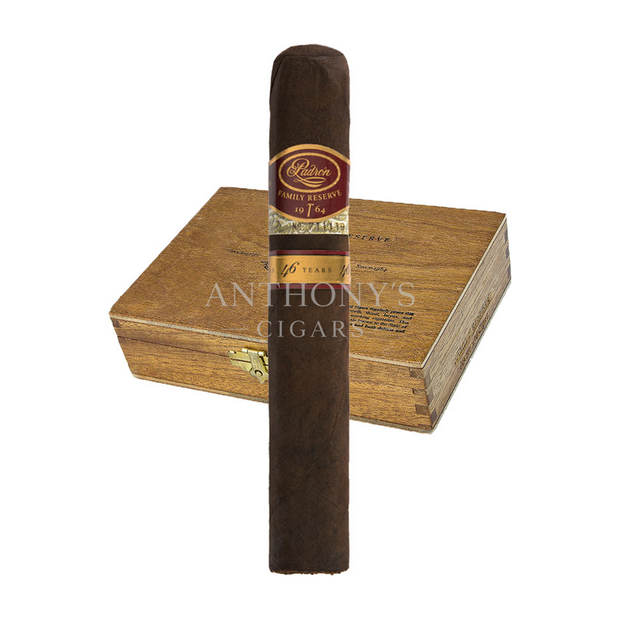 Padron Family Reserve No. 45 Maduro cigar box closed
