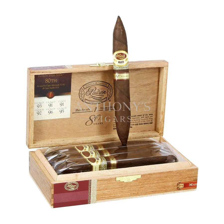 Padron 1926 Serie 80th Anniversary Maduro cigar box