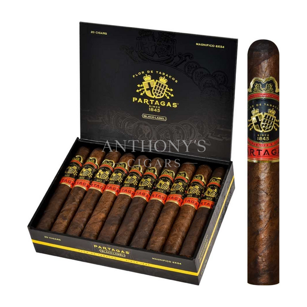 Partagas Black Label Magnifico cigar box