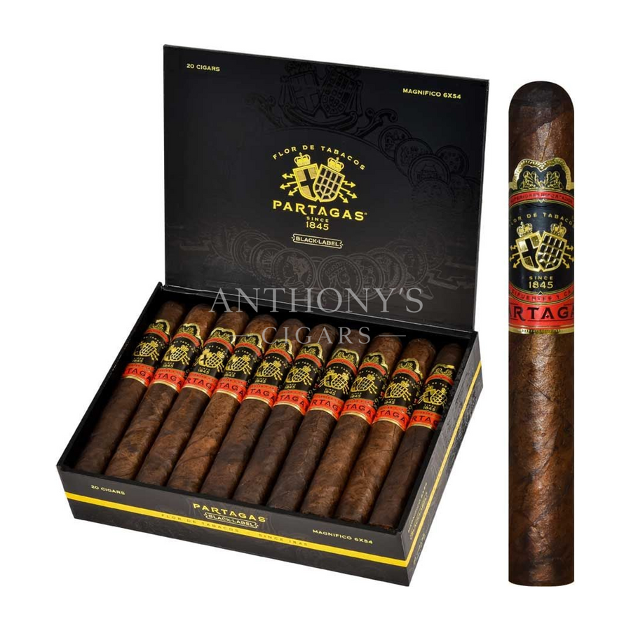 Partagas Black Label Magnifico cigar box