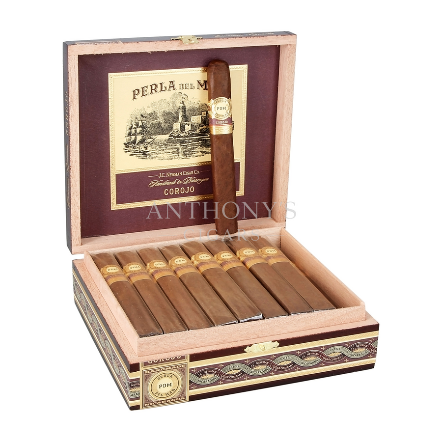 Perla del Mar Corojo Corona Gorda cigar box