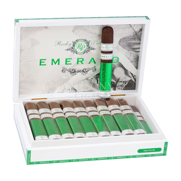 Rocky Patel Emerald Sixty cigar box