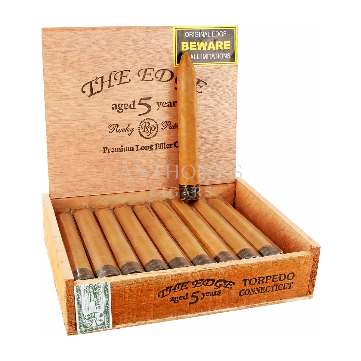 Rocky Patel The Edge Connecticut Torpedo cigar box