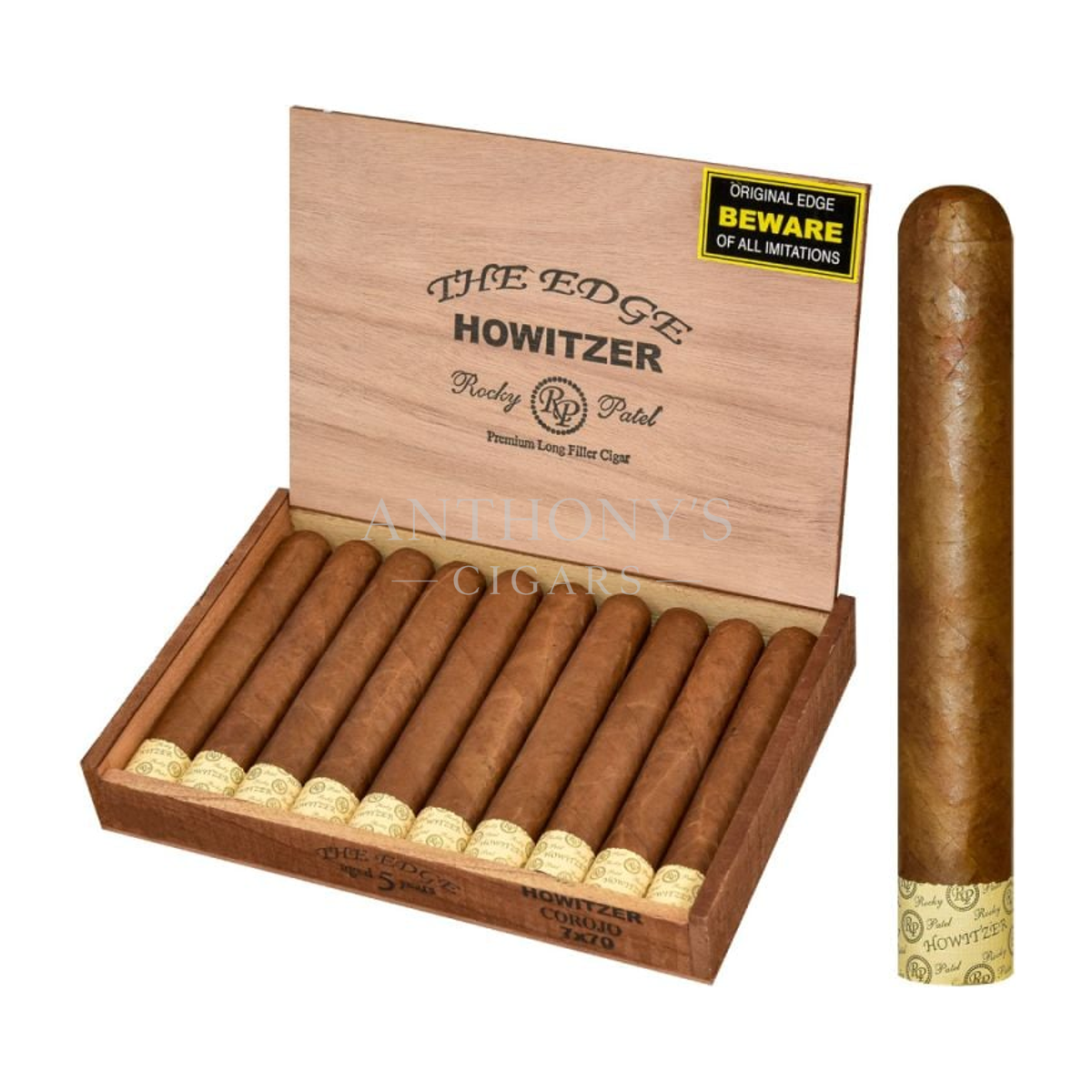 Rocky Patel The Edge Corojo Howitzer cigar box