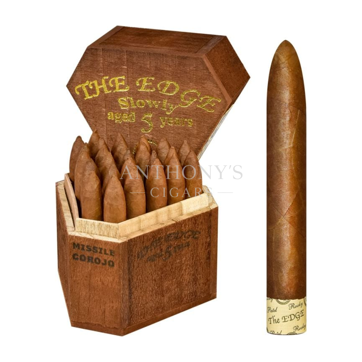Rocky Patel The Edge Corojo Missile cigar box