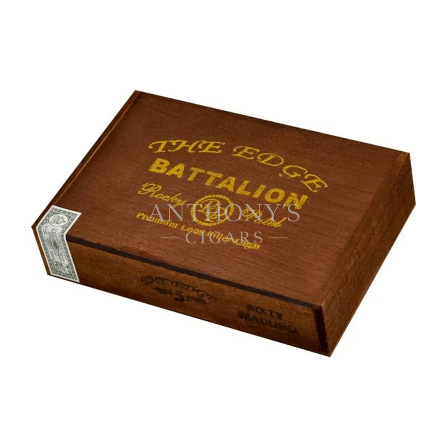 Rocky Patel The Edge Maduro Battalion cigar box closed