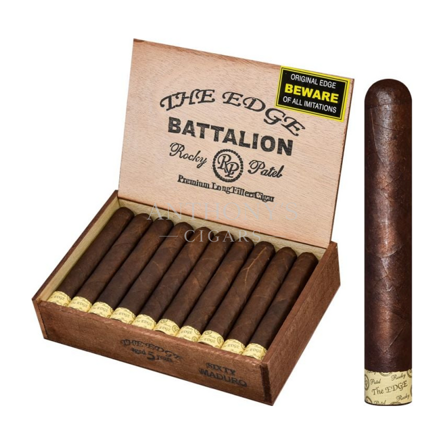 Rocky Patel The Edge Maduro Battalion cigar box