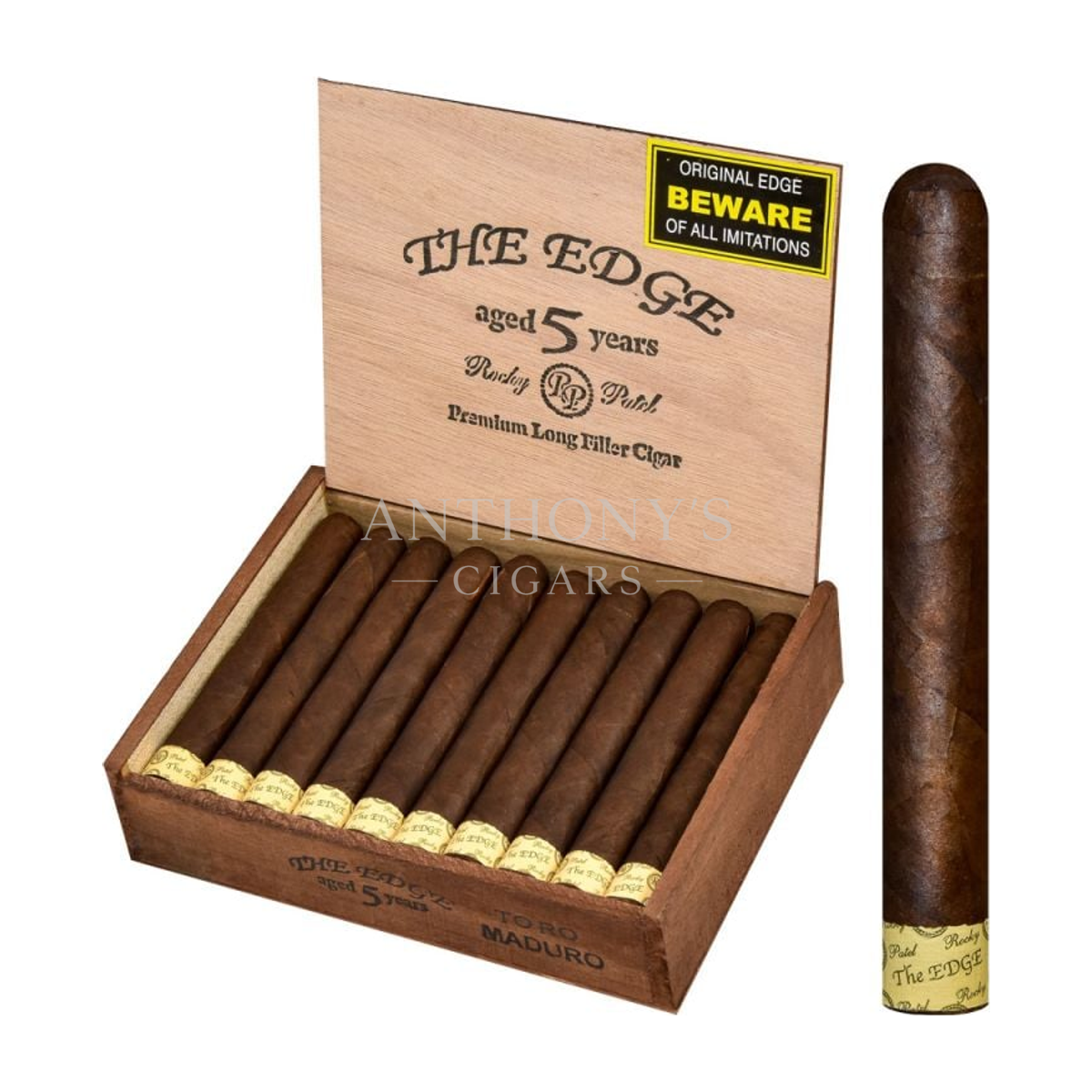 Rocky Patel The Edge Maduro Toro cigar box