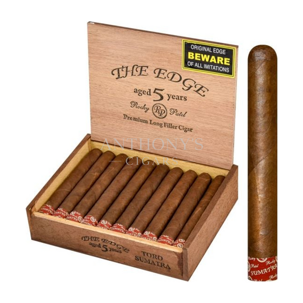 Rocky Patel The Edge Sumatra Toro cigar box