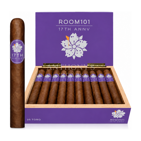 Room 101 17TH Anniversary Toro Limited Edition cigar box