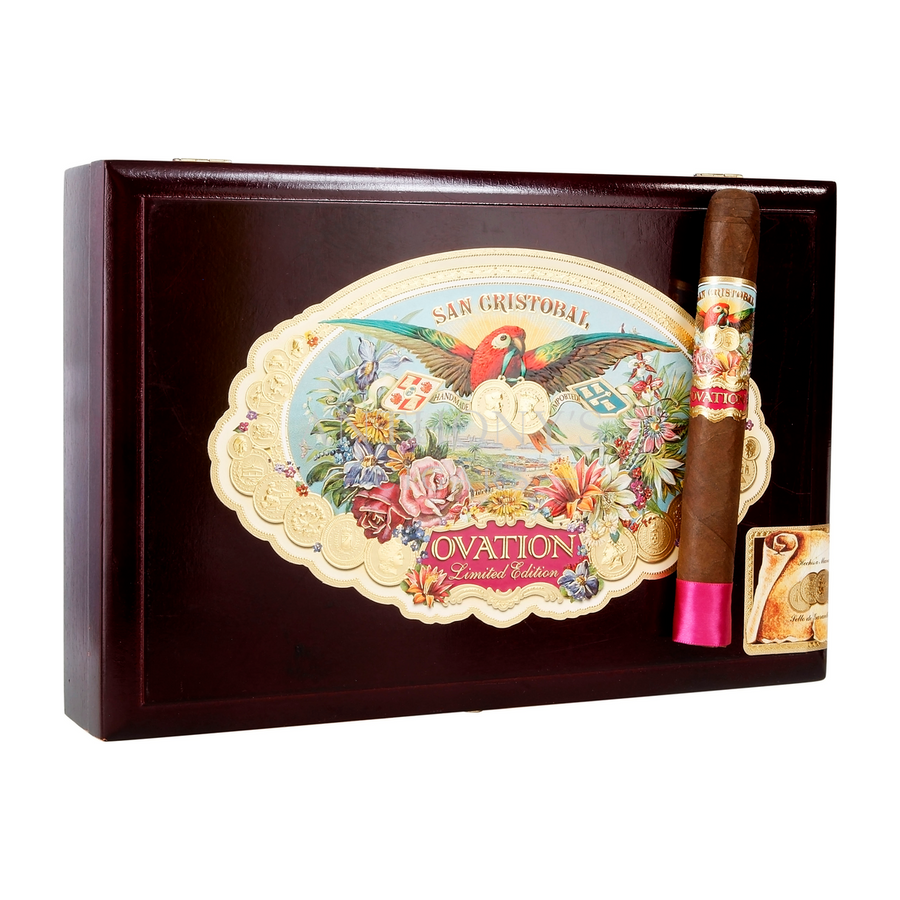 San Cristobal Ovation Eminence cigar box closed