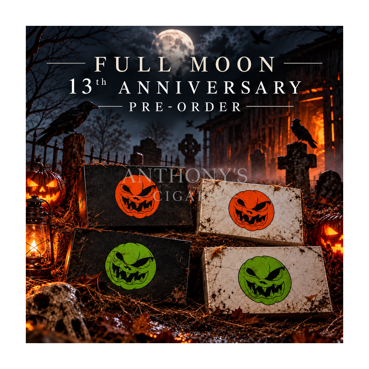 Viaje Full Moon 13th Anniversary Orange Maduro cigar box