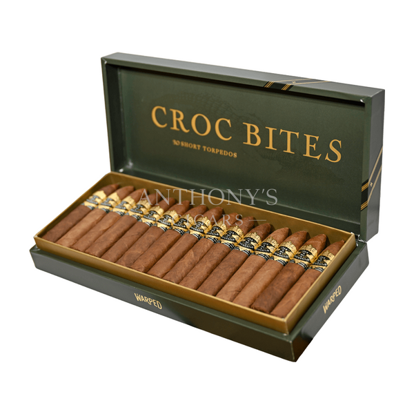 Warped Isla del Cocodrilo Croc Bites cigar box